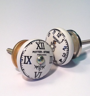 Roman Clock Knob Pulls & Knobs Style 3